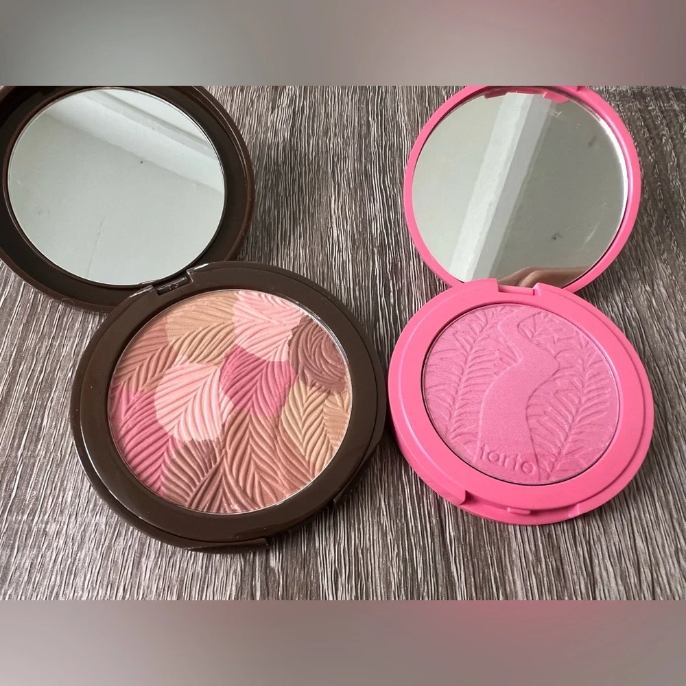 NEW BUNDLE Tarte Blush Bronzer Bundle Pink Bronze Fearless Amazonian Clay